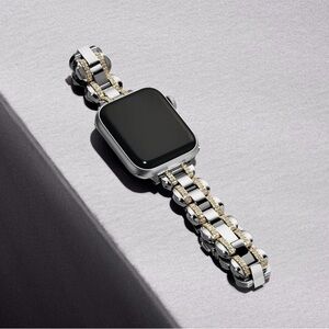 Kate Spade ♠️ Smartwatch with Silver and Gold Chain-Link Band NWT 38/40/41mm